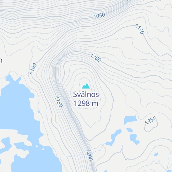 Map of Svålnos