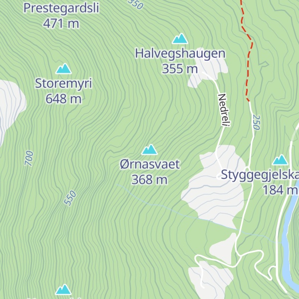 Map of Ørnasvaet