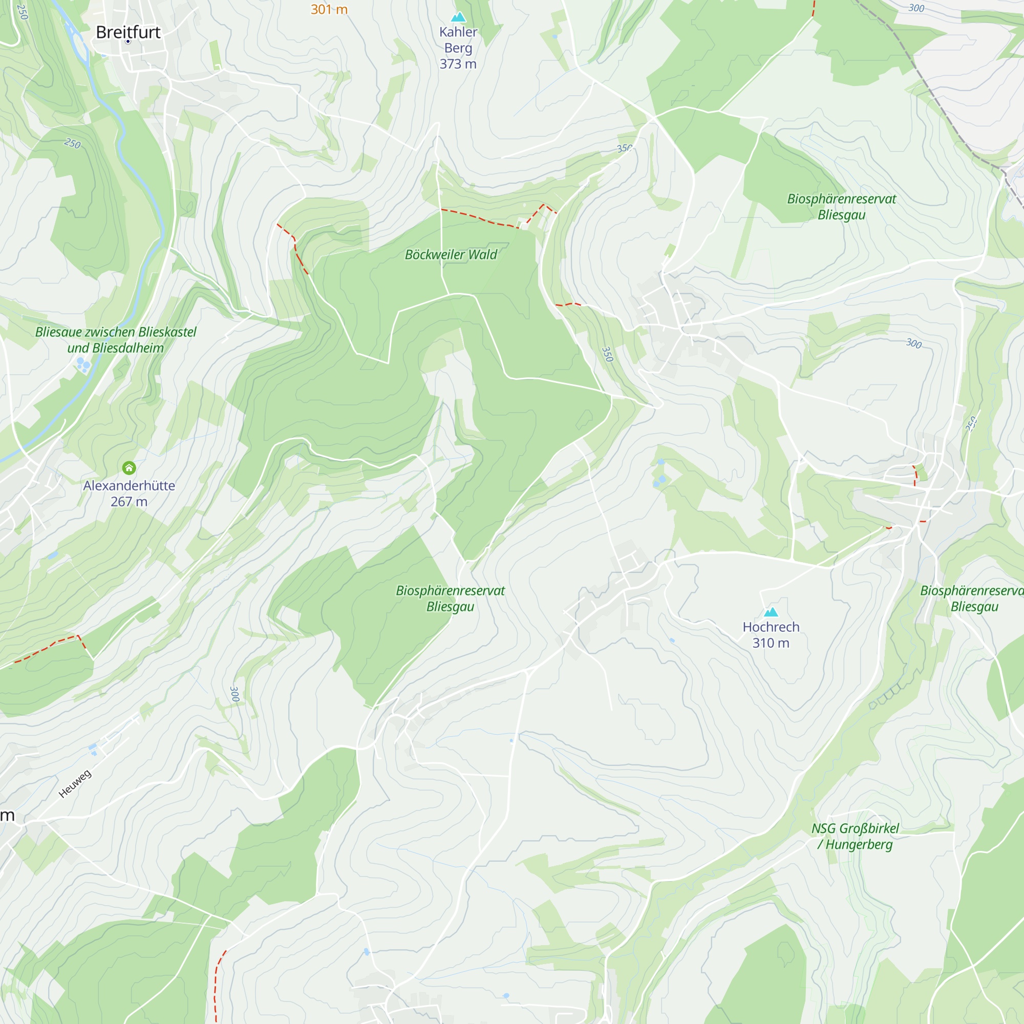 Pinninger Hütte map