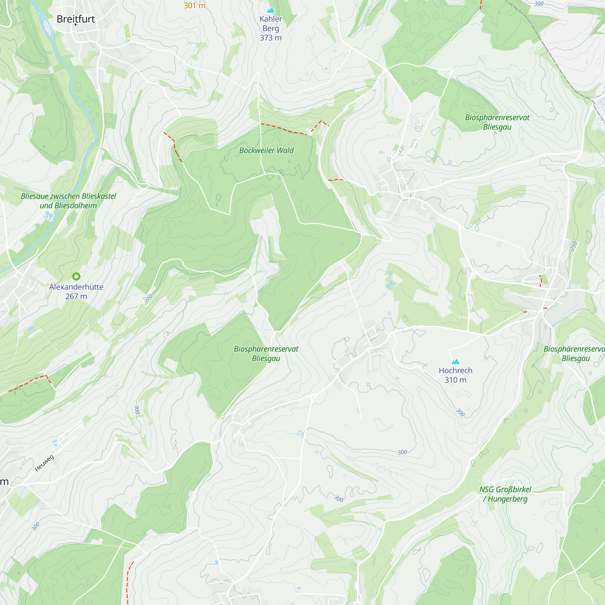 Pinninger Hütte map