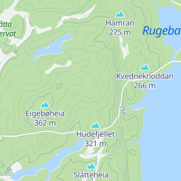 Map of Solskinsbakken