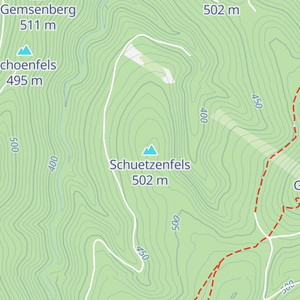 Map of Schuetzenfels