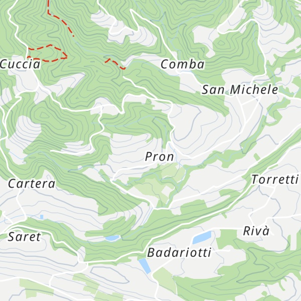 Map of Agriturismo La Casetta