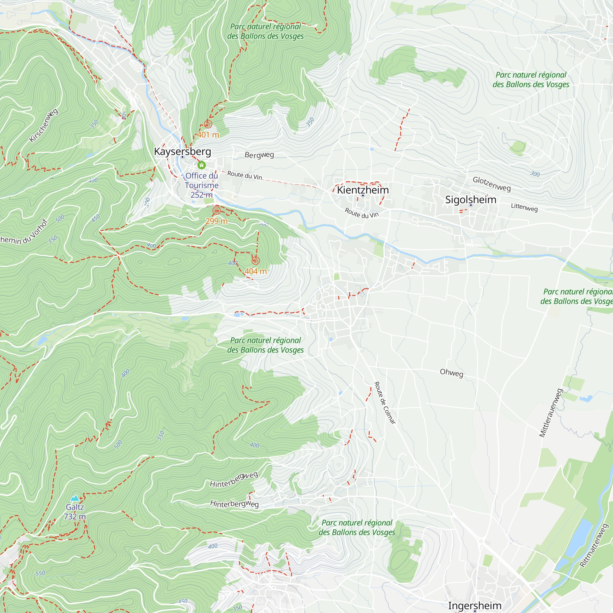 Gîte Hirondell, Gîte Mésange, Gîte Cigogne map