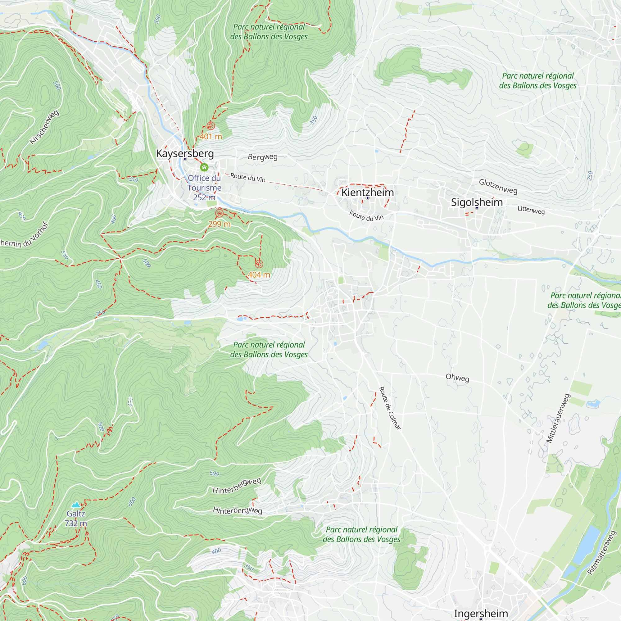 Gîte Hirondell, Gîte Mésange, Gîte Cigogne map