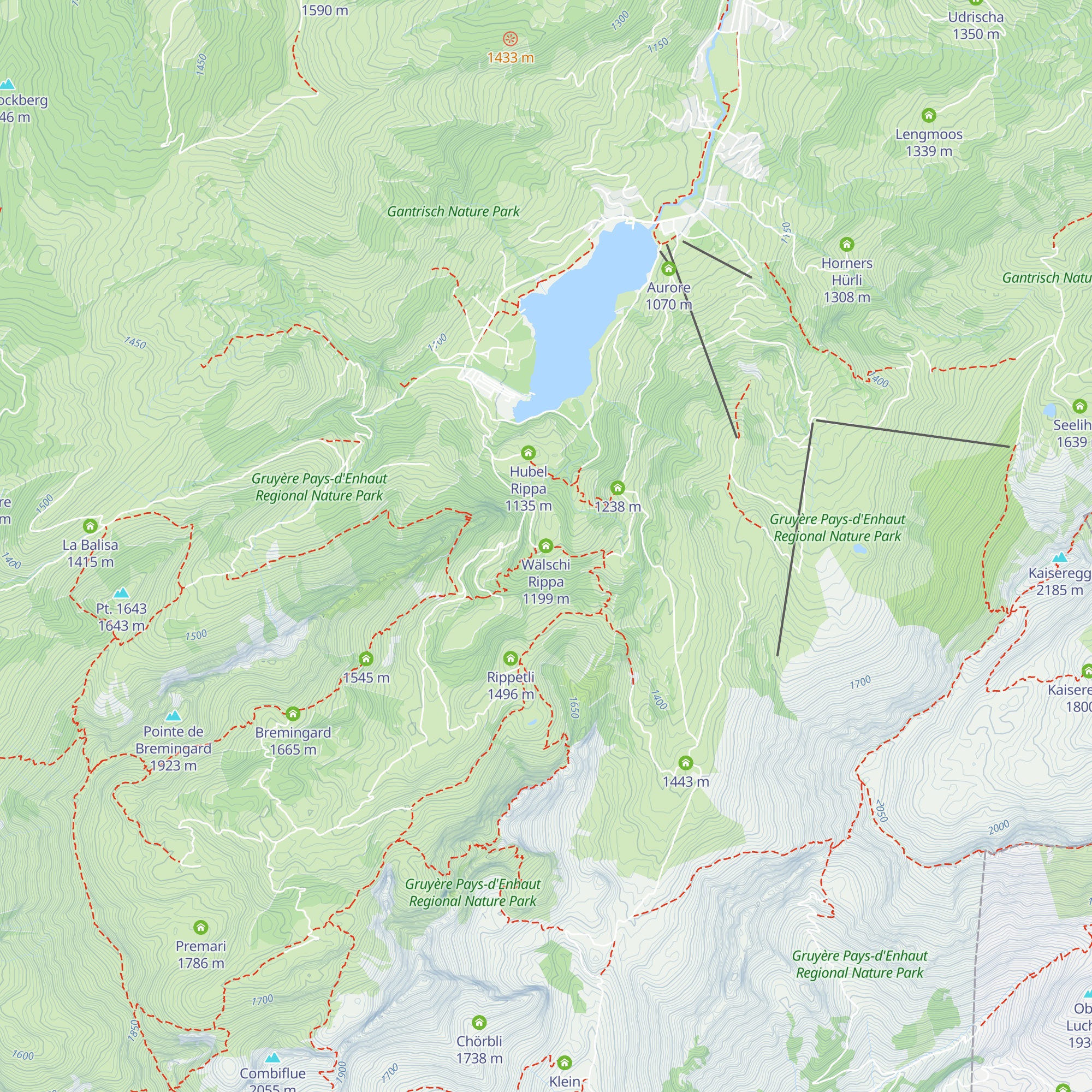 Wälschi Rippa map