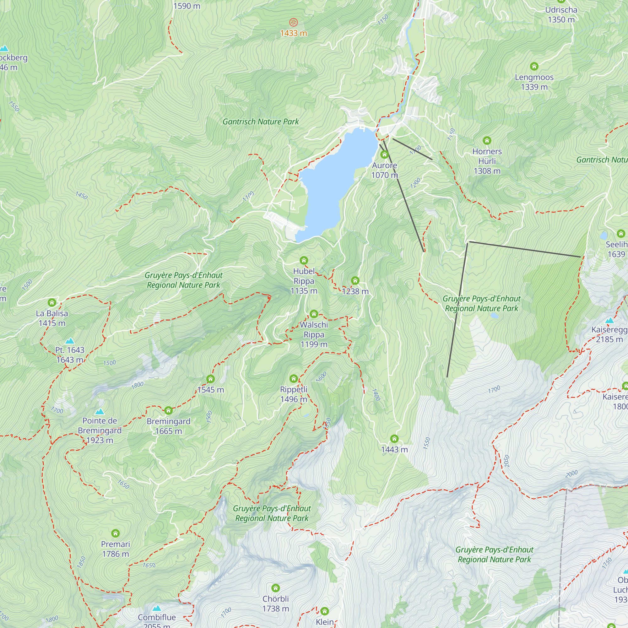 Wälschi Rippa map