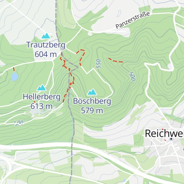Map of Böschberg