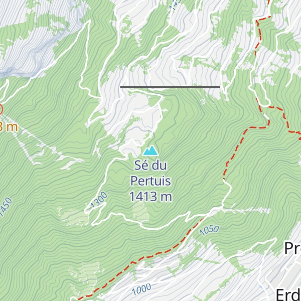 Map of Sé du Pertuis