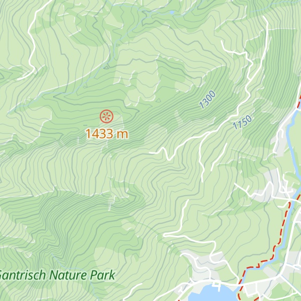 Map of Ober Schlossisboden