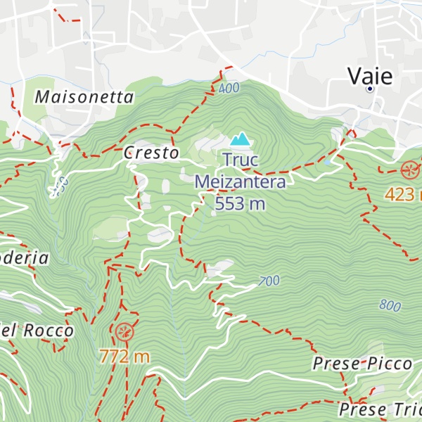 Map of Casa di Paglia