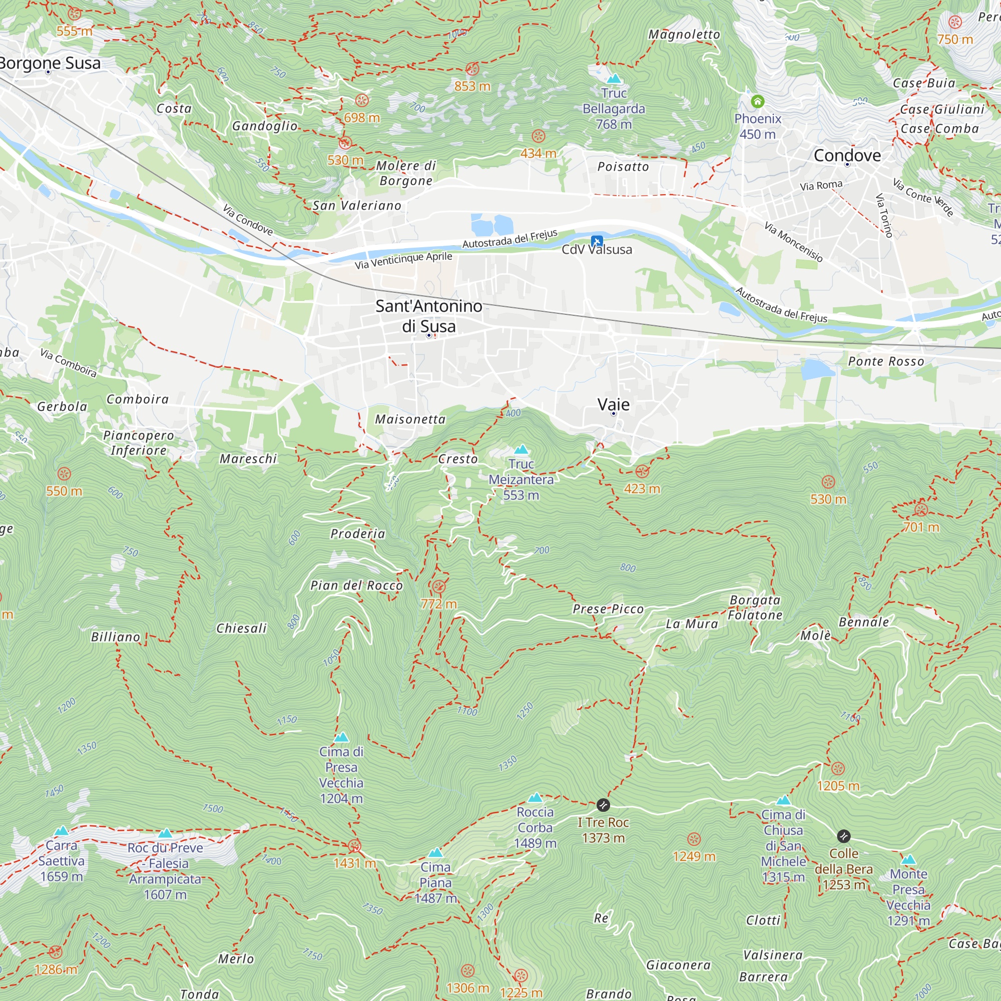 Casa di Paglia map