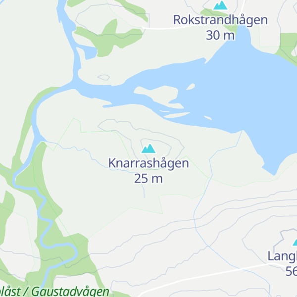 Map of Knarrashågen