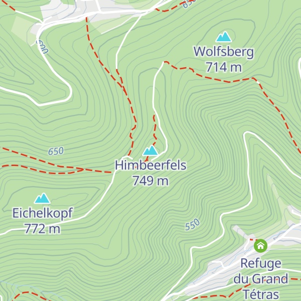 Map of Himbeerfels