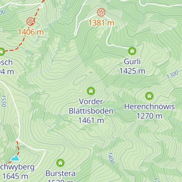 Map of Vorder Blattisboden