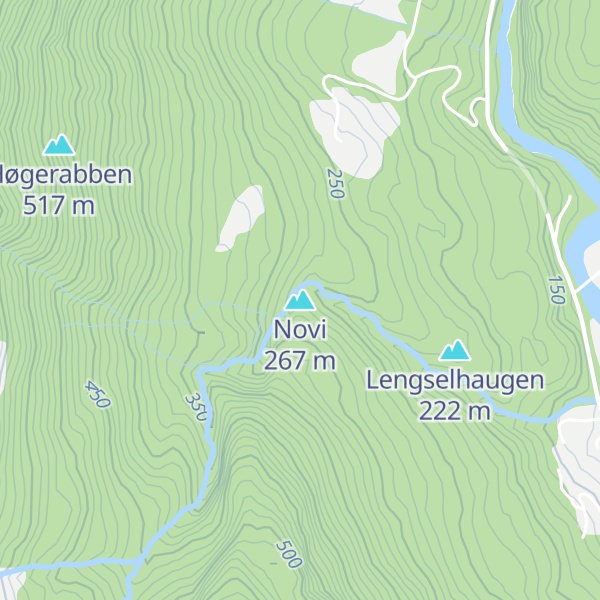 Map of Novi