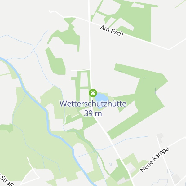 Map of Wetterschutzhütte