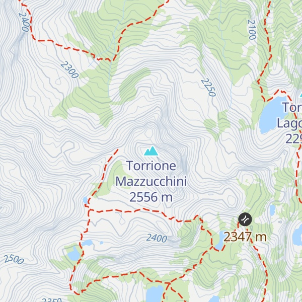 Map of Torrione Mazzucchini