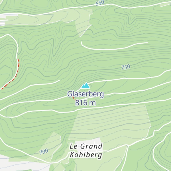 Map of Glaserberg