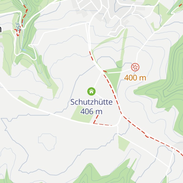 Map of Schutzhütte