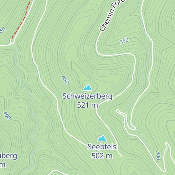 Map of Schweizerberg