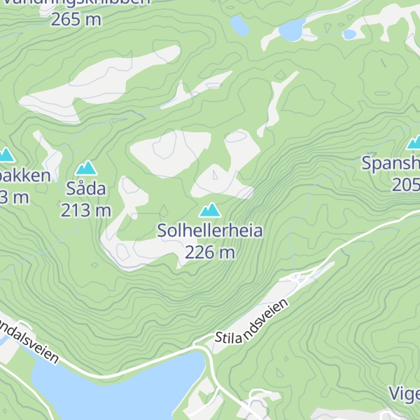 Map of Solhellerheia