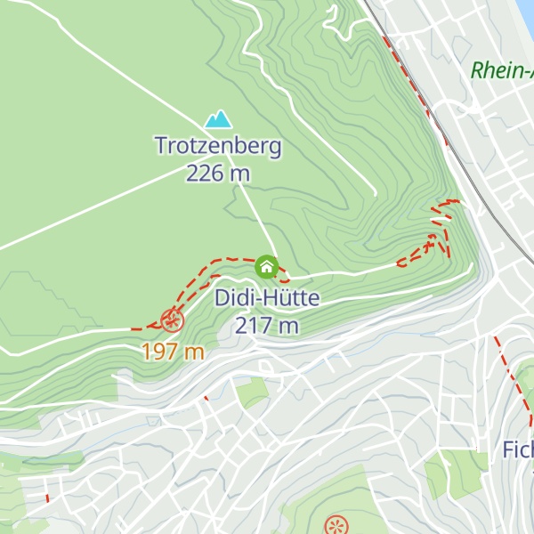 Map of Didi-Hütte