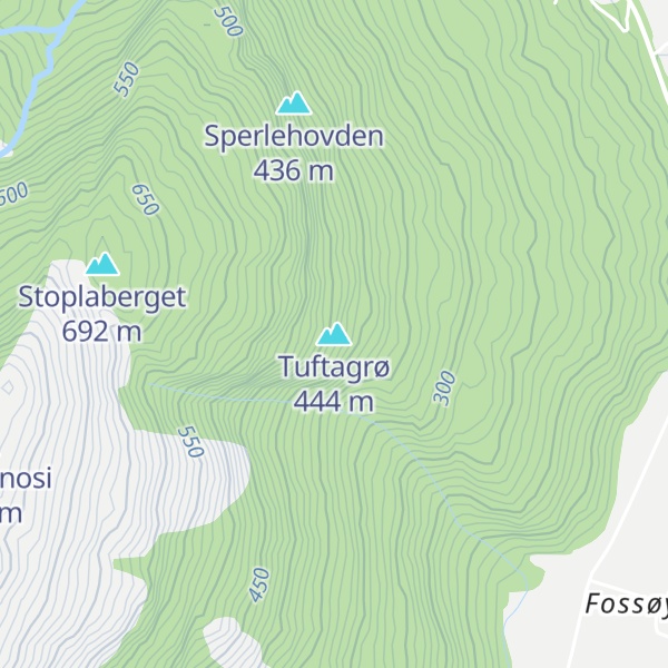 Map of Tuftagrø