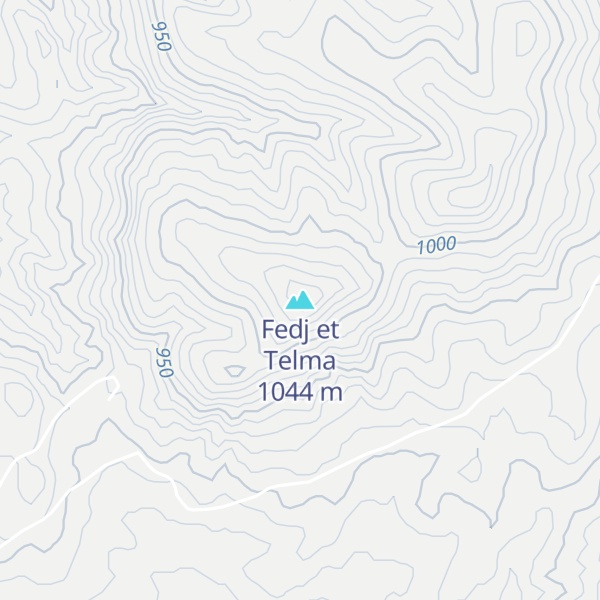 Map of Fedj et Telma