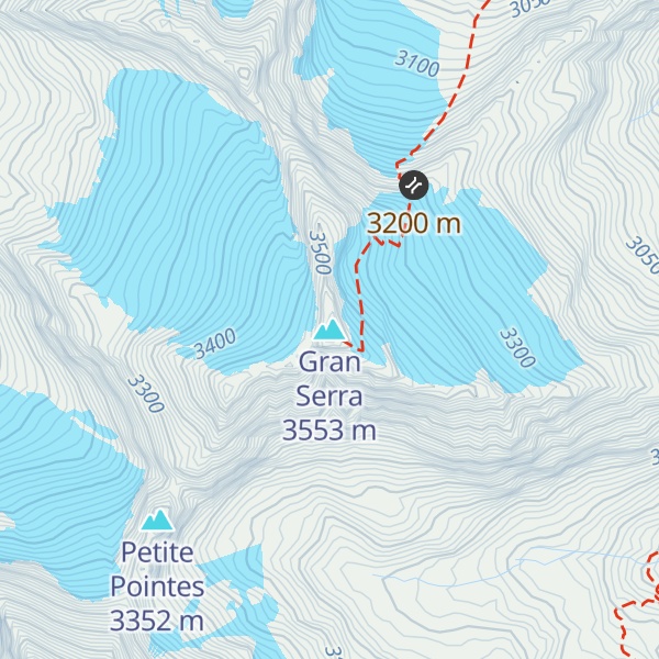 Map of Gran Serra