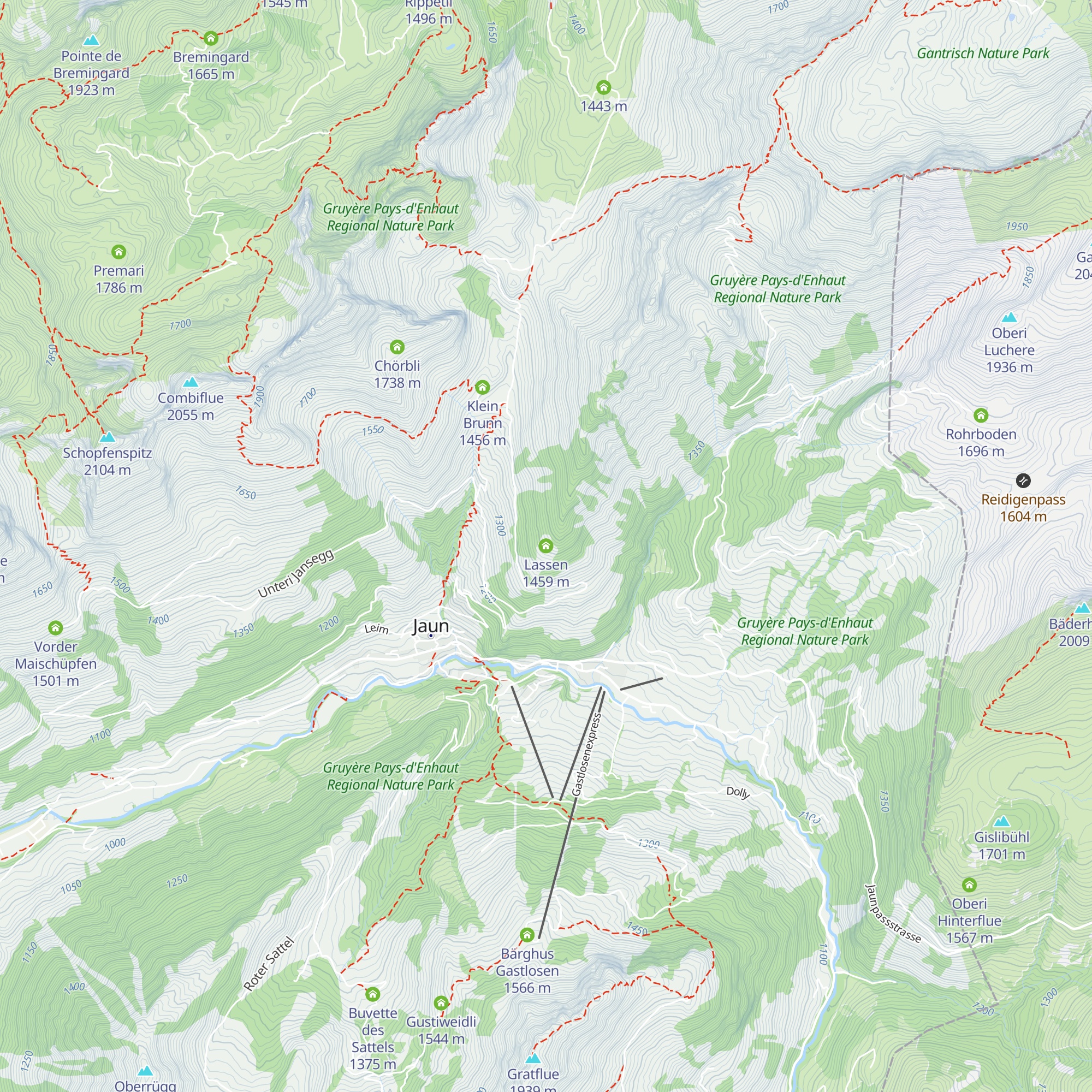 Lassen map
