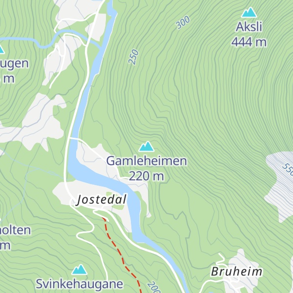 Map of Gamleheimen