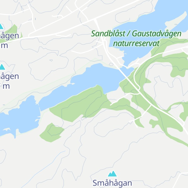 Map of Ørnhågen