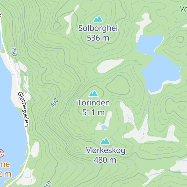 Map of Torinden