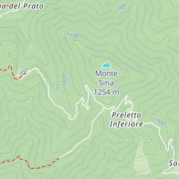 Map of Case Rua Cime (abbandonate)