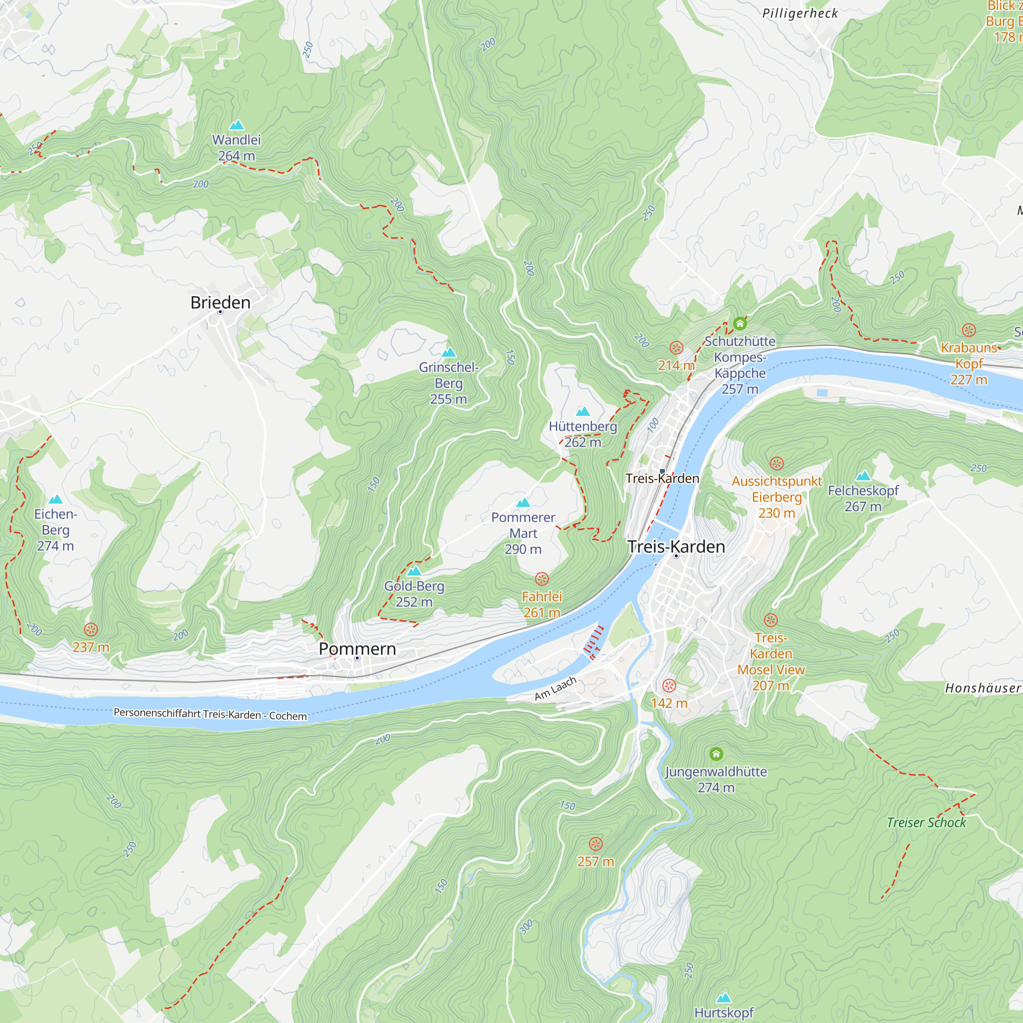 Nachbau einer "Hütte" mit natürlichen Materialien map