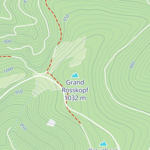 Map of Grand Rosskopf
