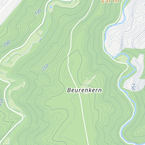 Map of Beurenkern