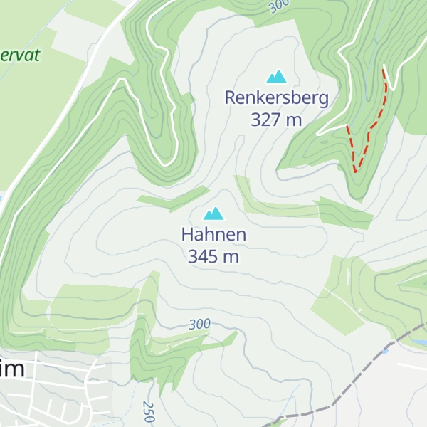 Map of Hahnen