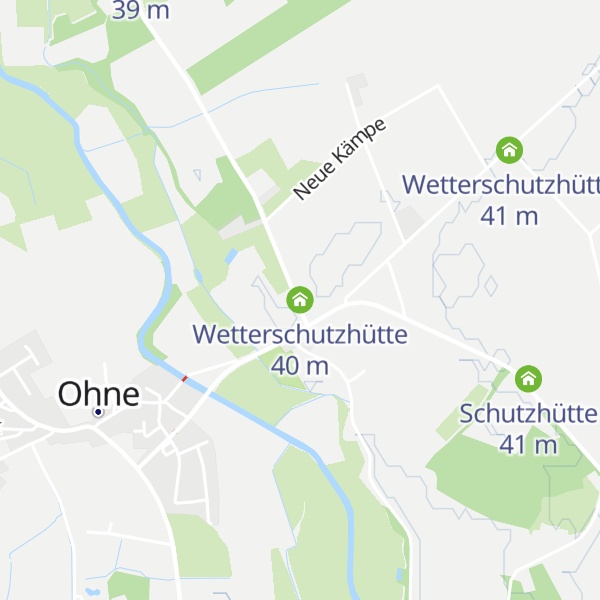 Map of Wetterschutzhütte