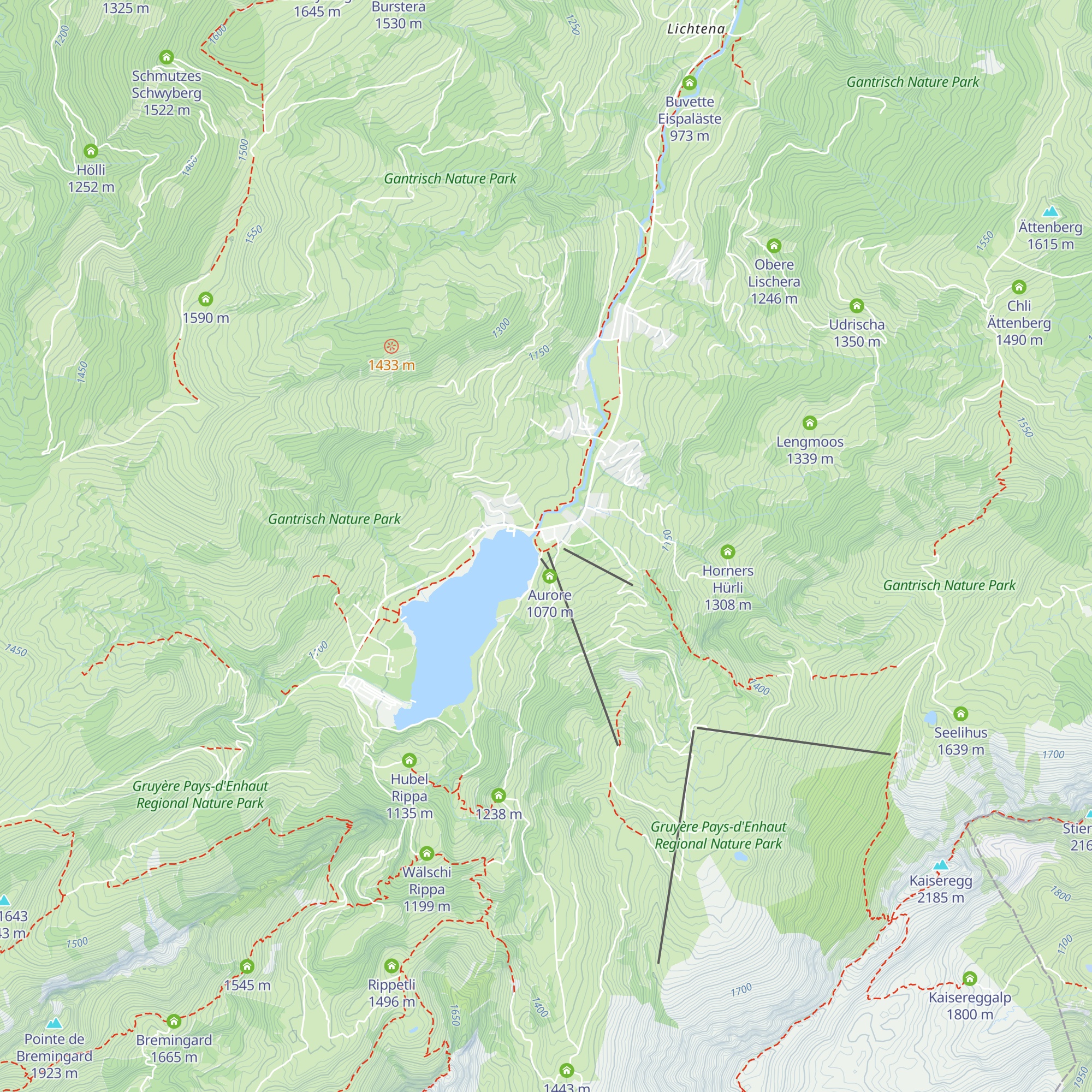 Gypsi Bar map