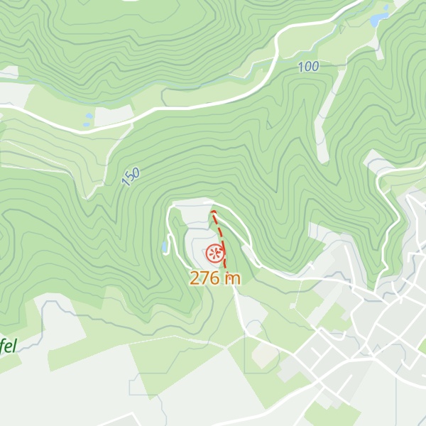 Map of Jakobshütte Niederlützingen