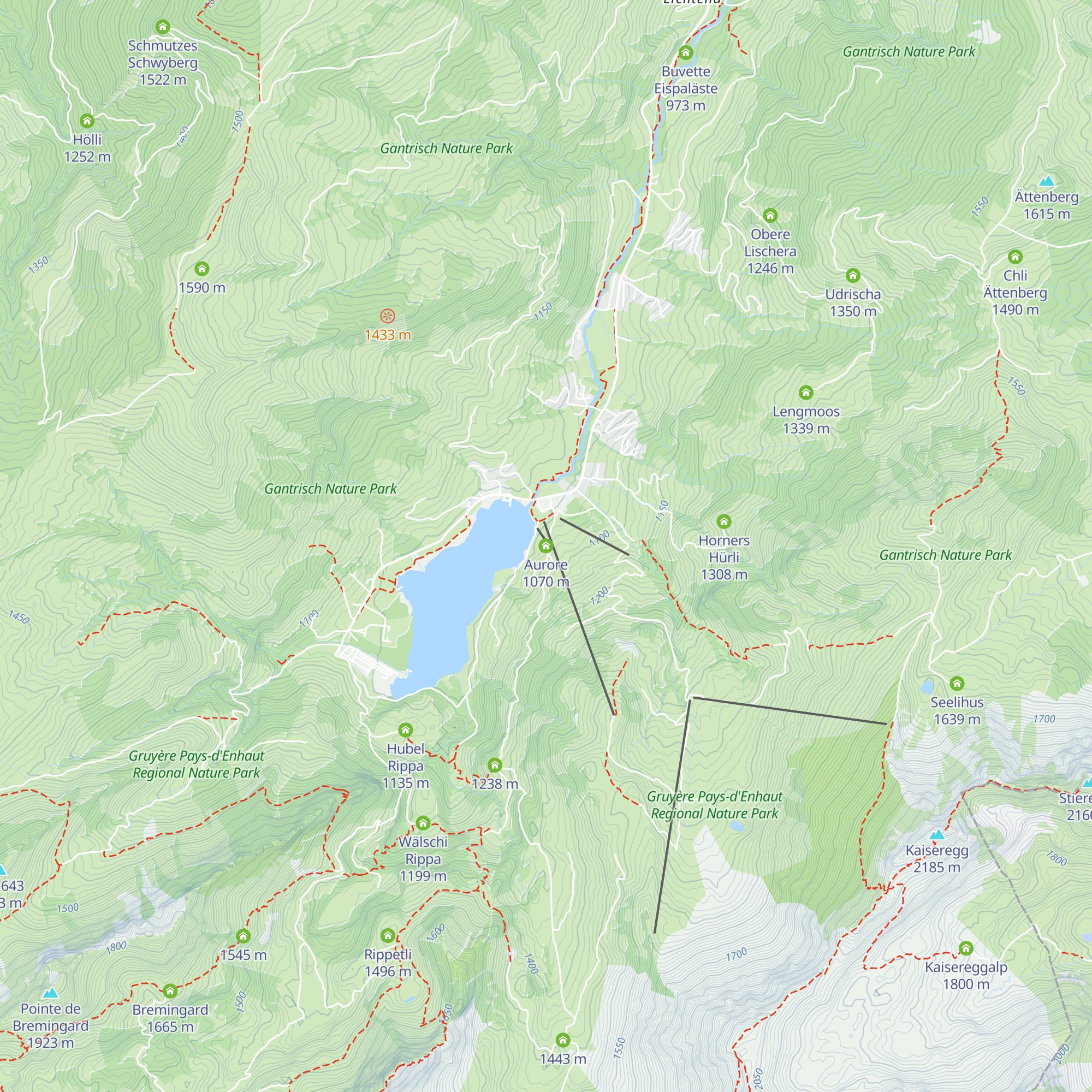 Aurore map