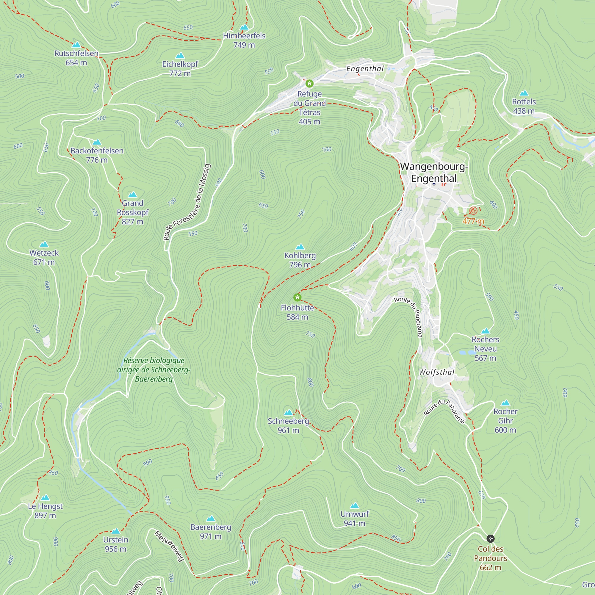 Flohhütte map