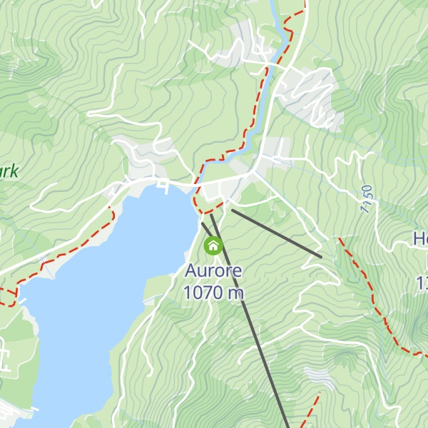 Map of Kaisereggbahnen