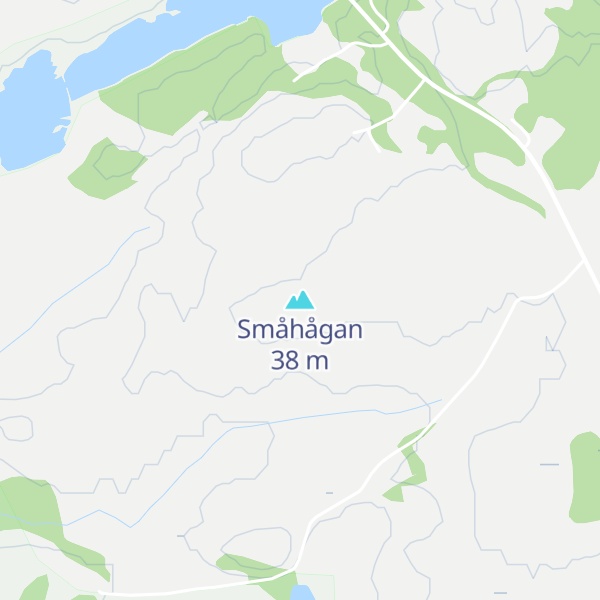 Map of Småhågan