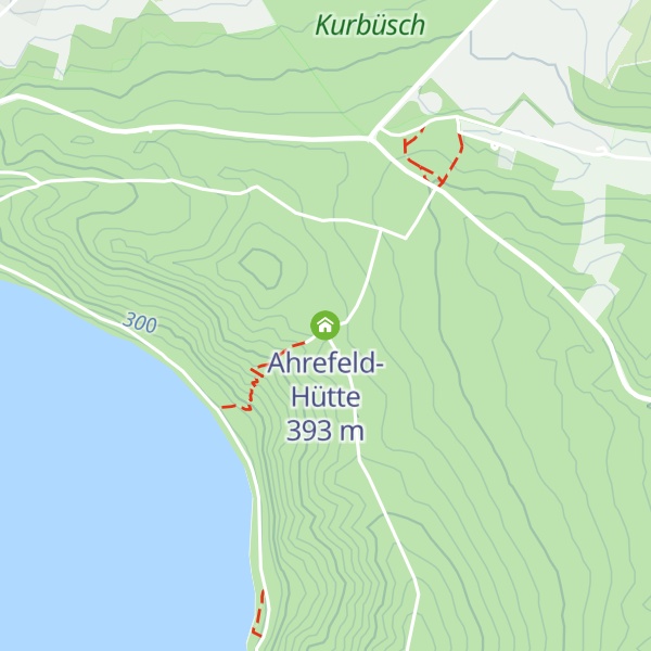 Map of Ahrefeld-Hütte