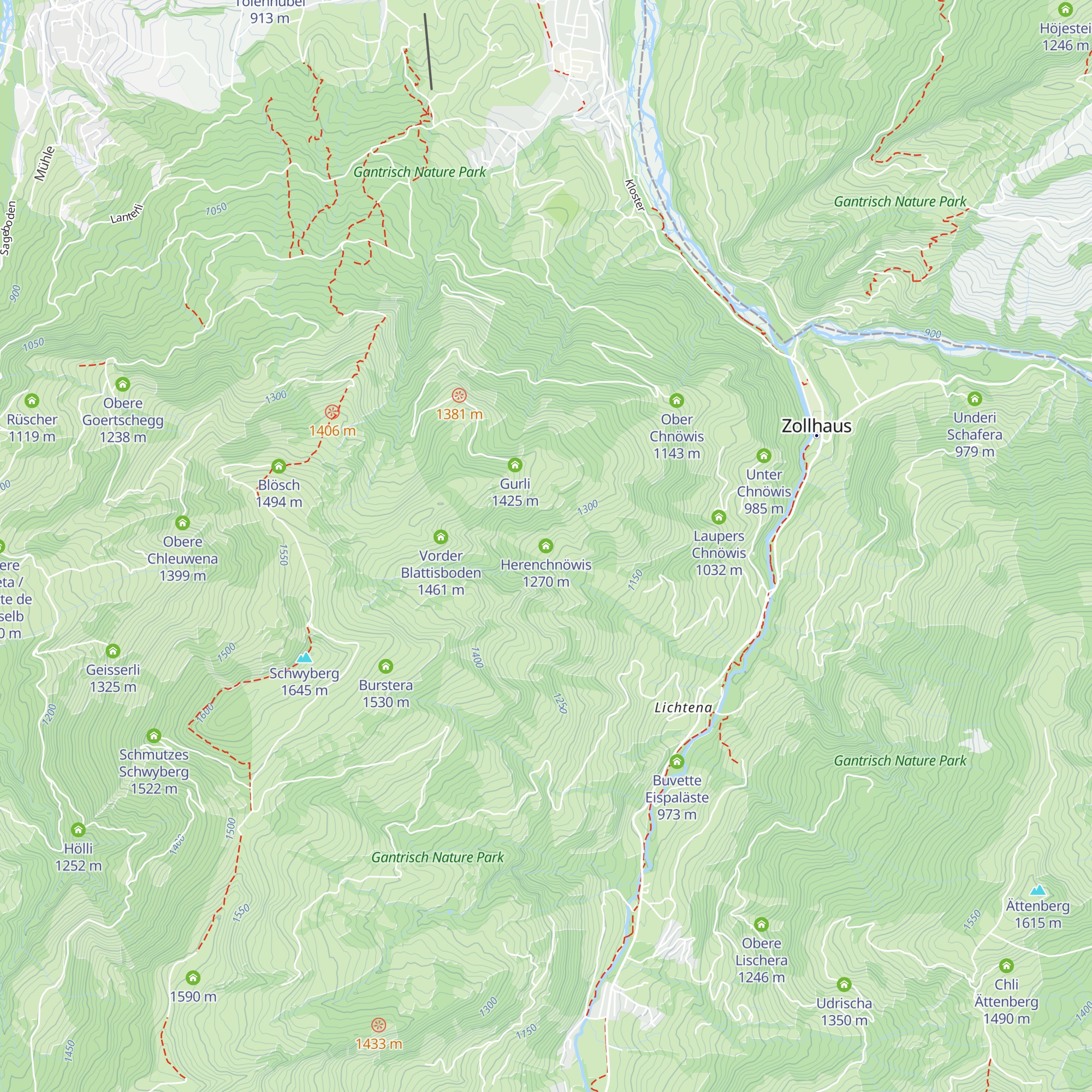 Herenchnöwis map
