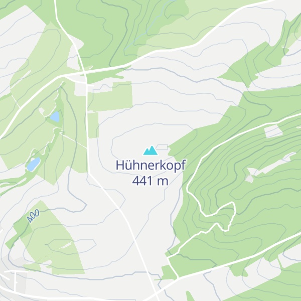 Map of Hühnerkopf