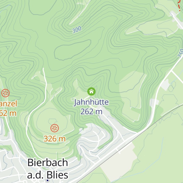 Map of Jahnhütte